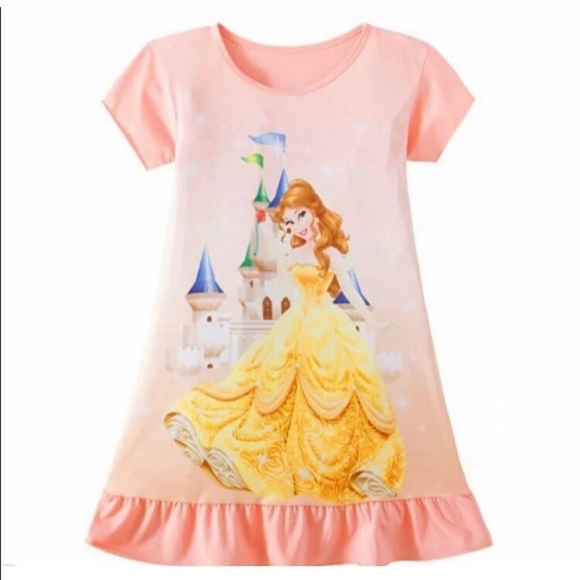 Princess Belle Ariel Rapunzel nightgowns - Picture 2 of 10